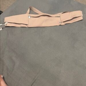 Lululemon Fast and Free Running Belt L/XL Beige/ Waist Belt Bag